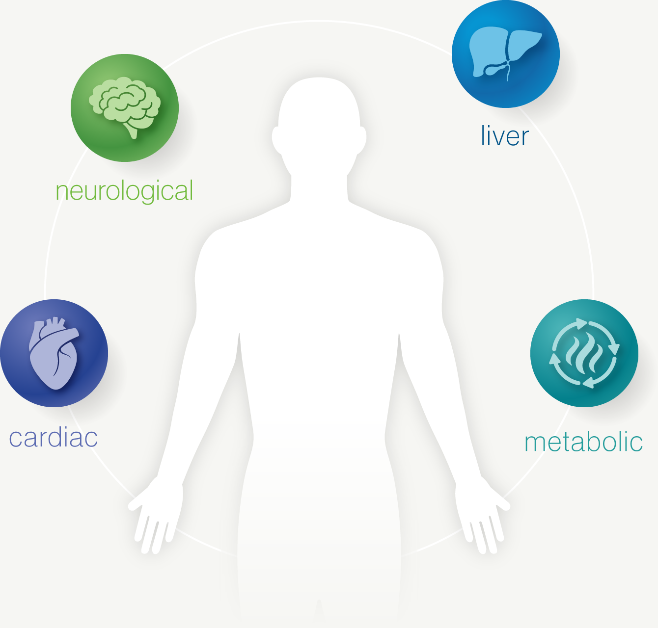 Cardiac - CNS - Liver - Metabolic