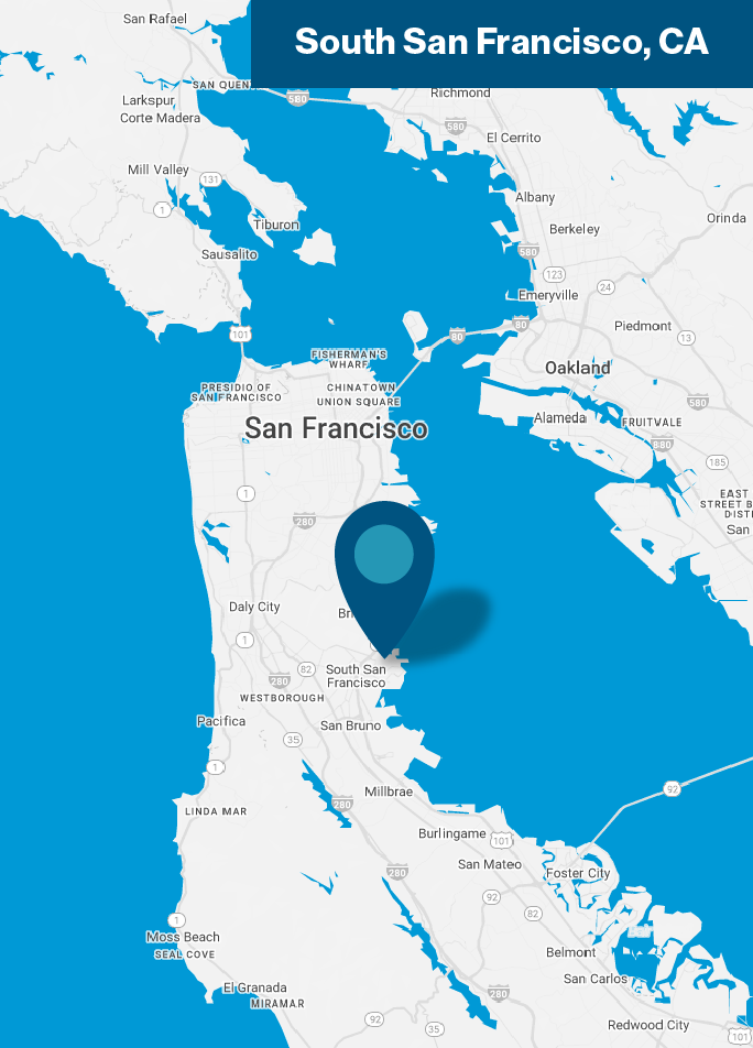 South San Francisco, CA Location